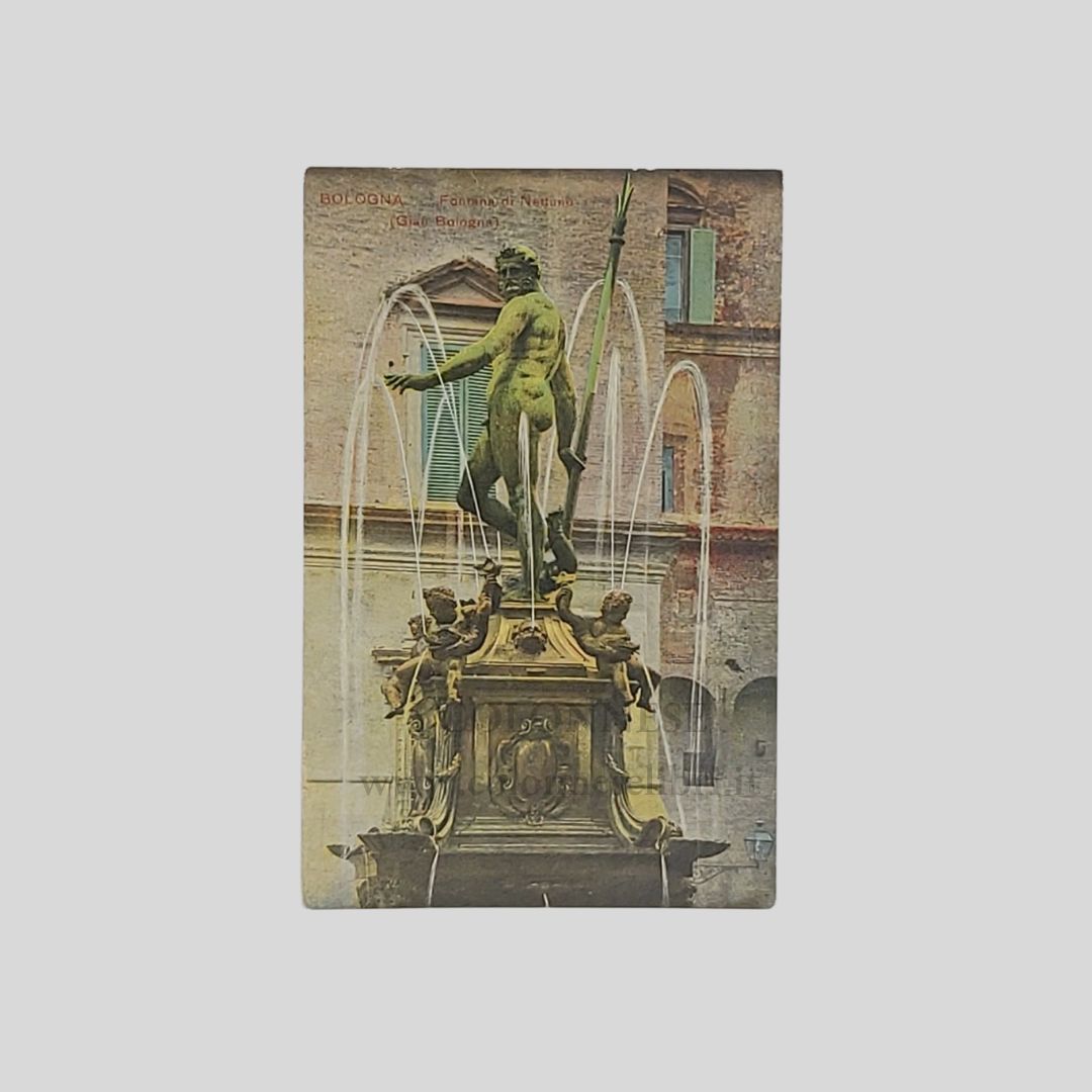 Bologna. Fontana di Nettuno (Giambologna).
