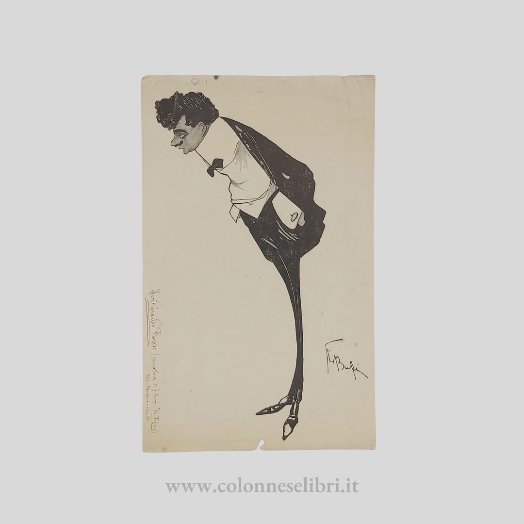 Caricatura Ferdinando Russo.