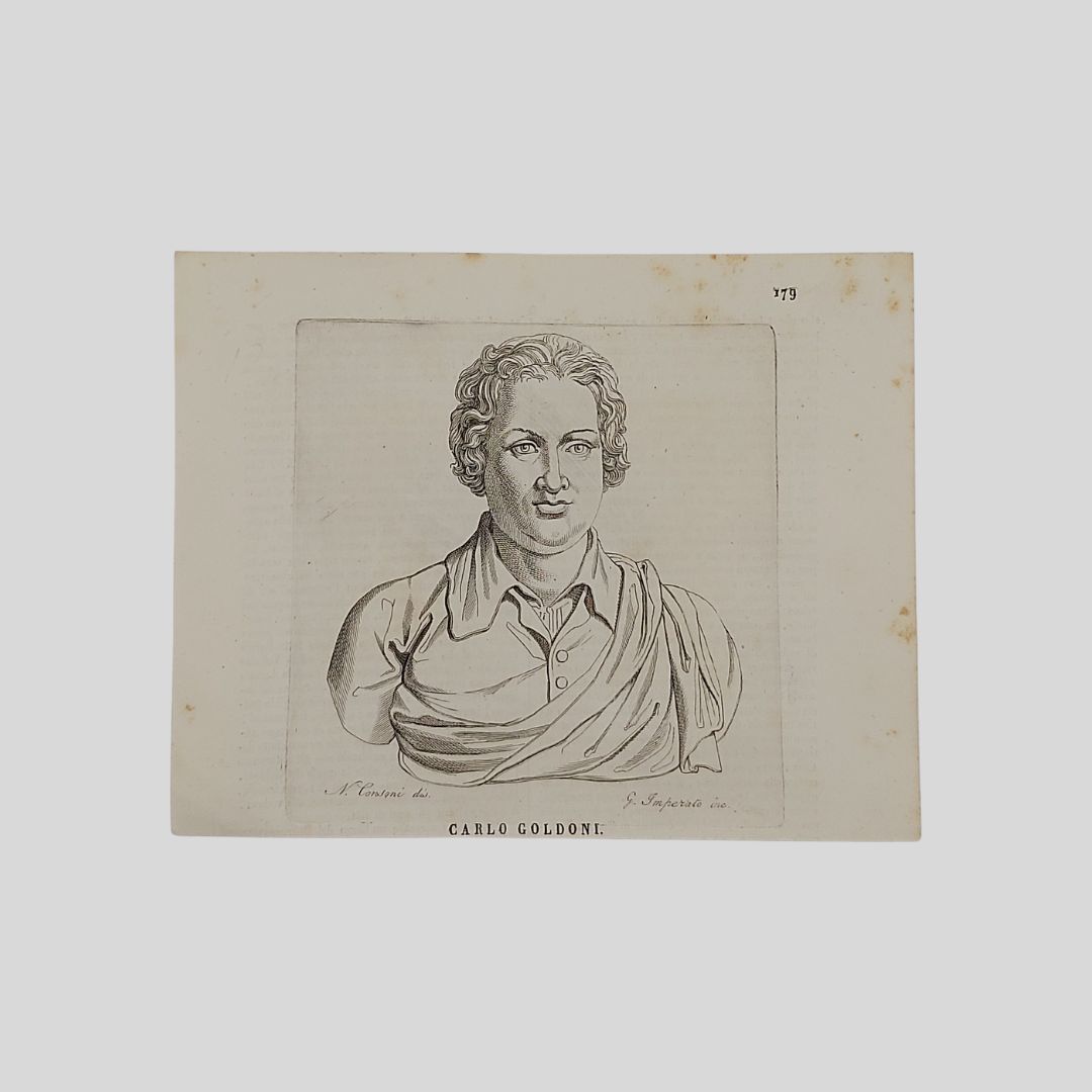 Carlo Goldoni [1707-1793] Commediografo e scrittore.