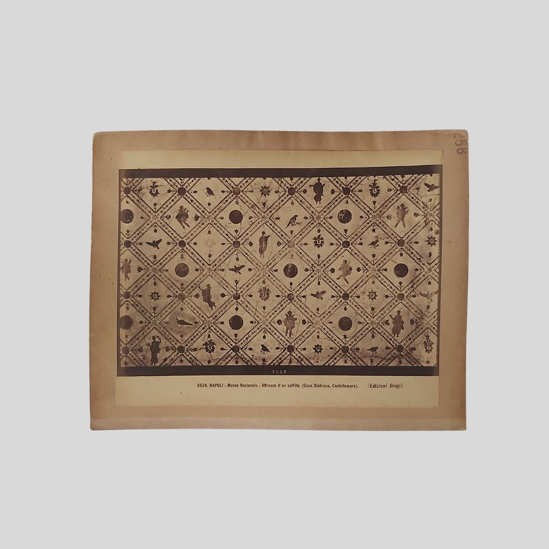 Castellammare di Stabia. Affresco d’un soffitto. Napoli Museo Nazionale.