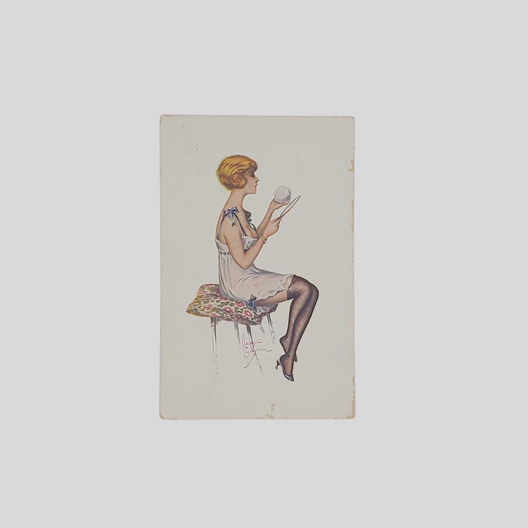 Donna in décolleté