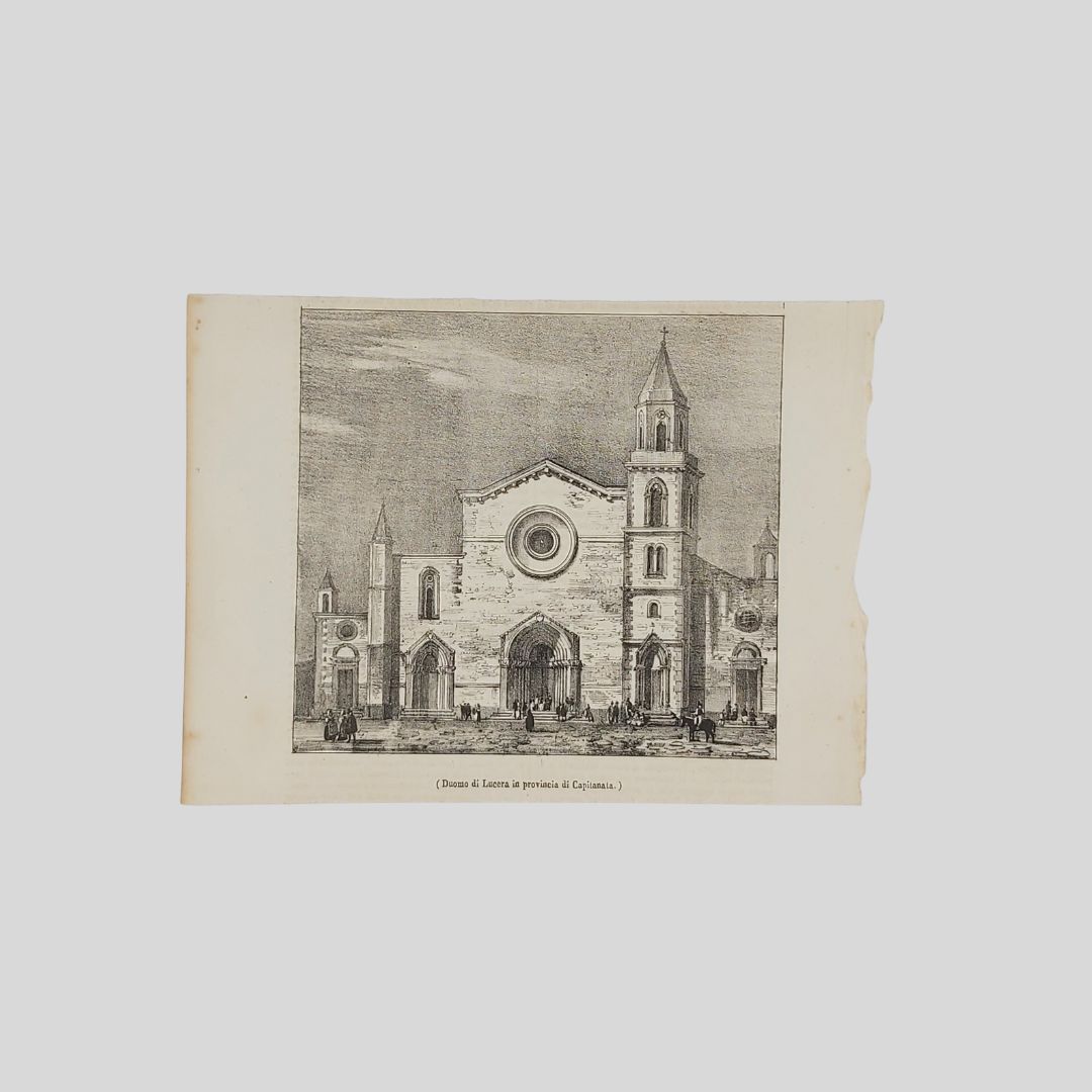 Duomo di Lucera in provincia di Capitanata.