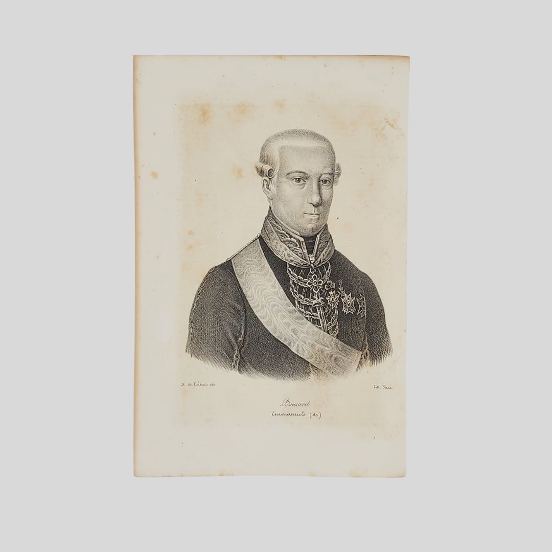 Emmanuele de Boucard [1744-1825] Ufficiale militare