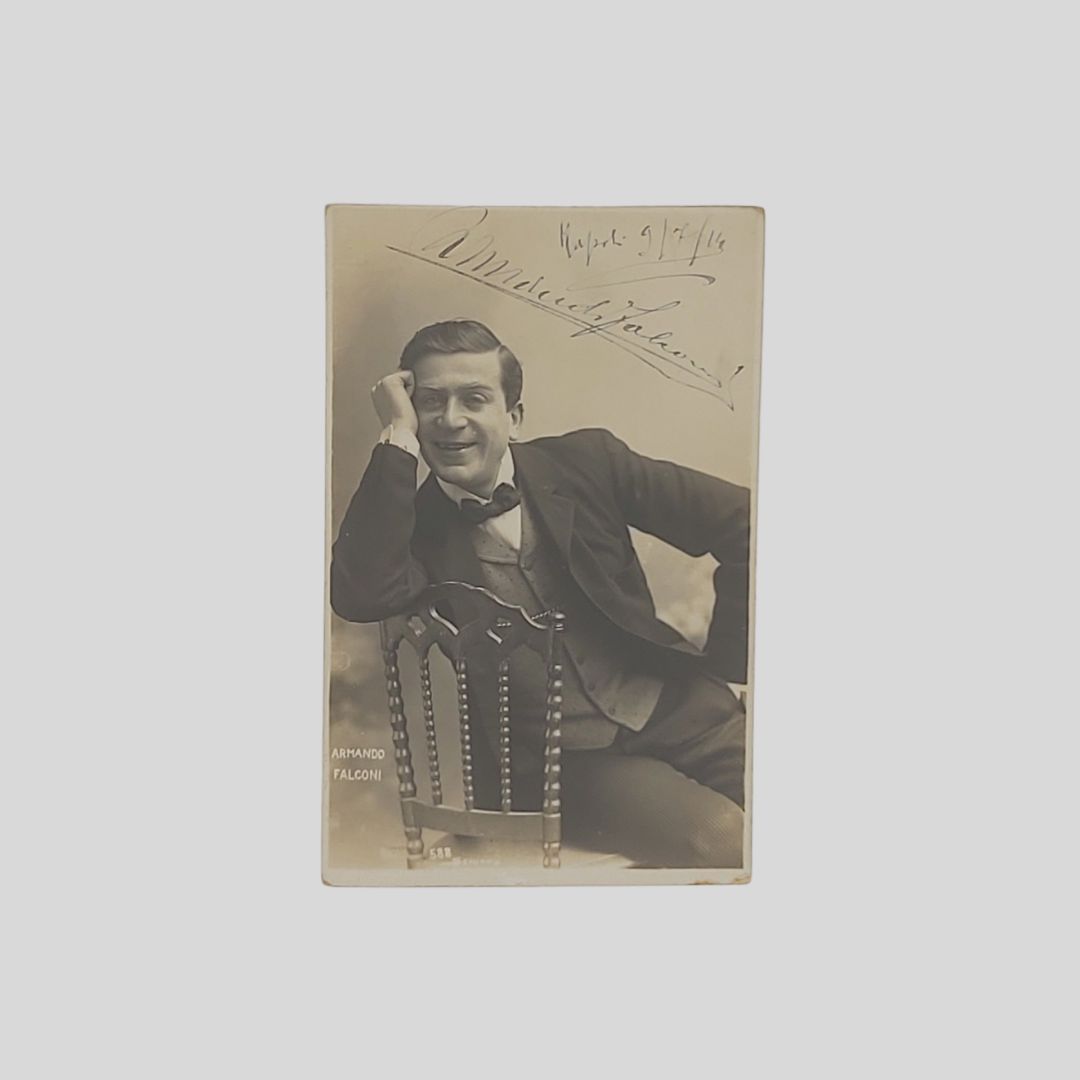 FALCONI Armando [Roma 1871 - Milano 1954] Attore teatrale.