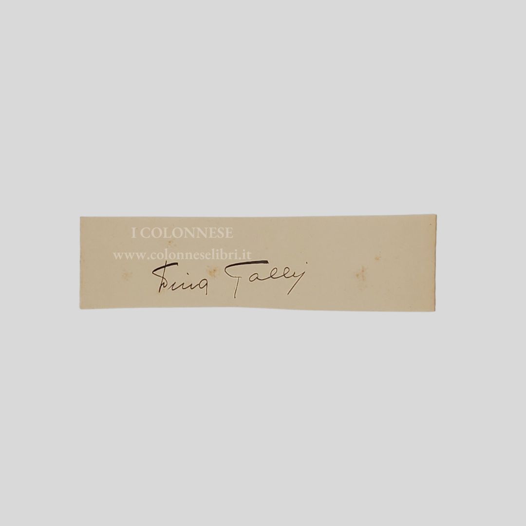 Firma autografa.