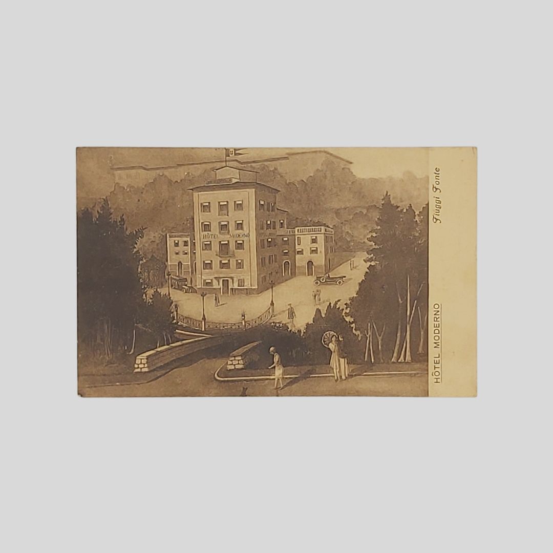 Fiuggi Fonte. Hotel Moderno.