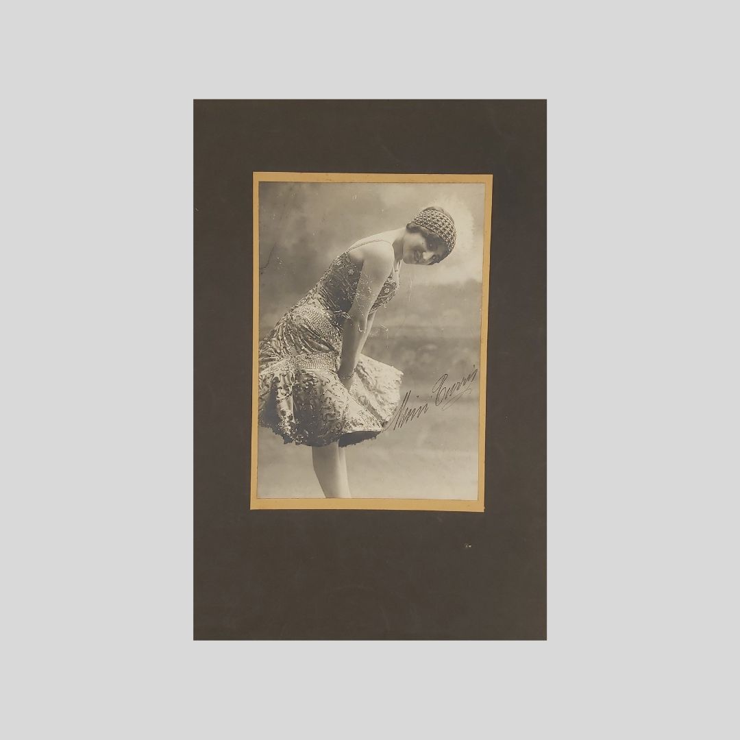 Fotografia con firma autografa 1911 ca.