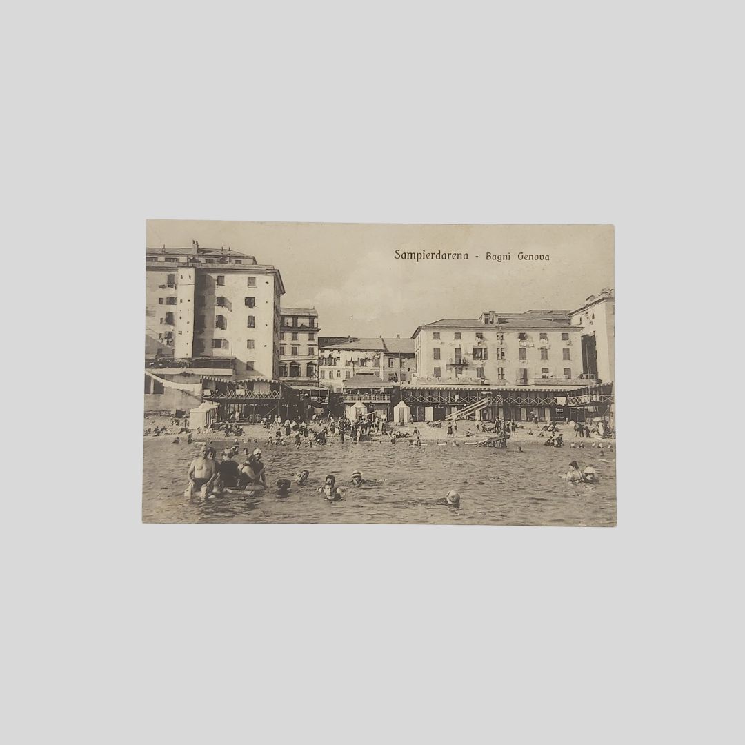 Genova. Sampierdarena. Bagni Genova.