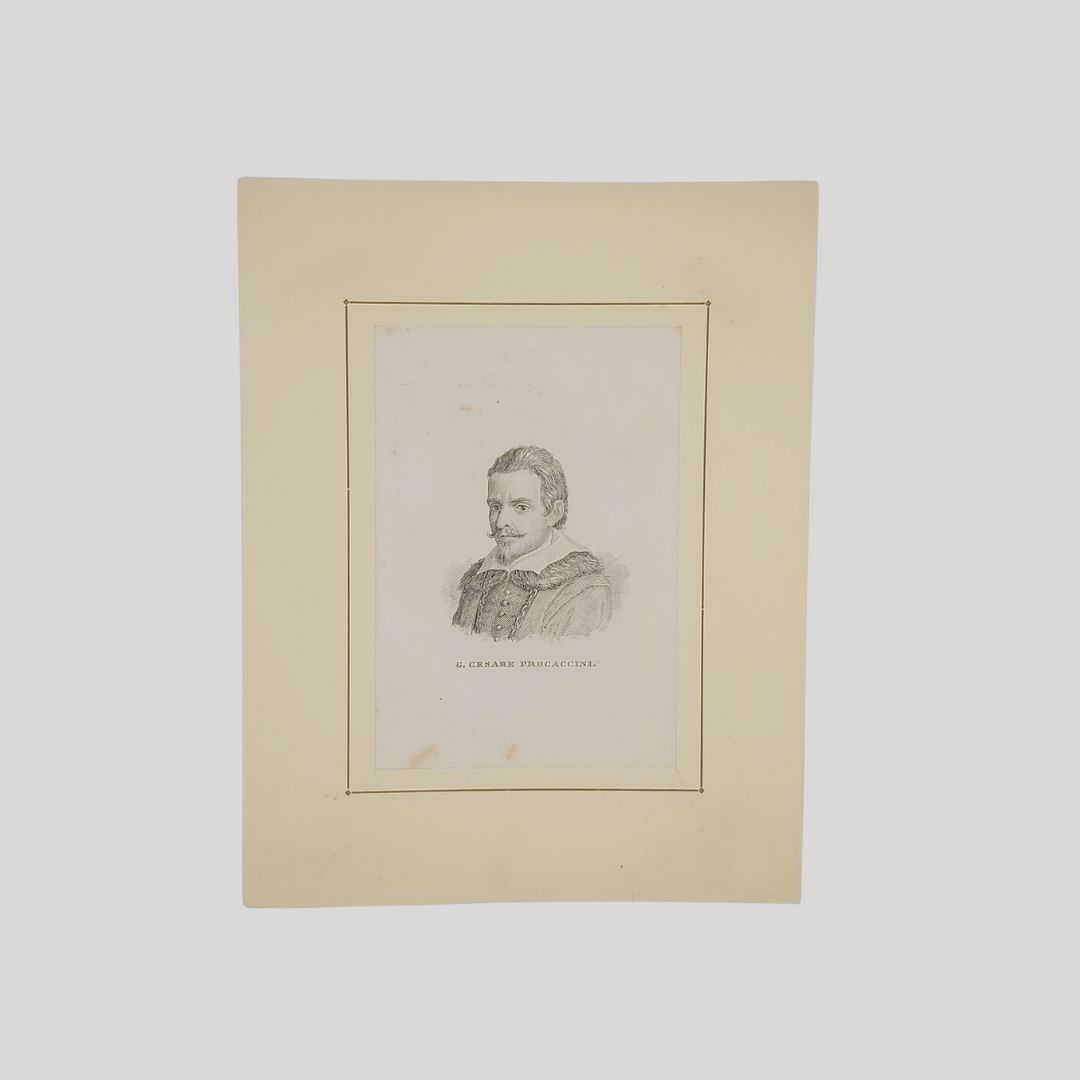 Giulio Cesare Procaccini. [1574-1625] Pittore e scultore.