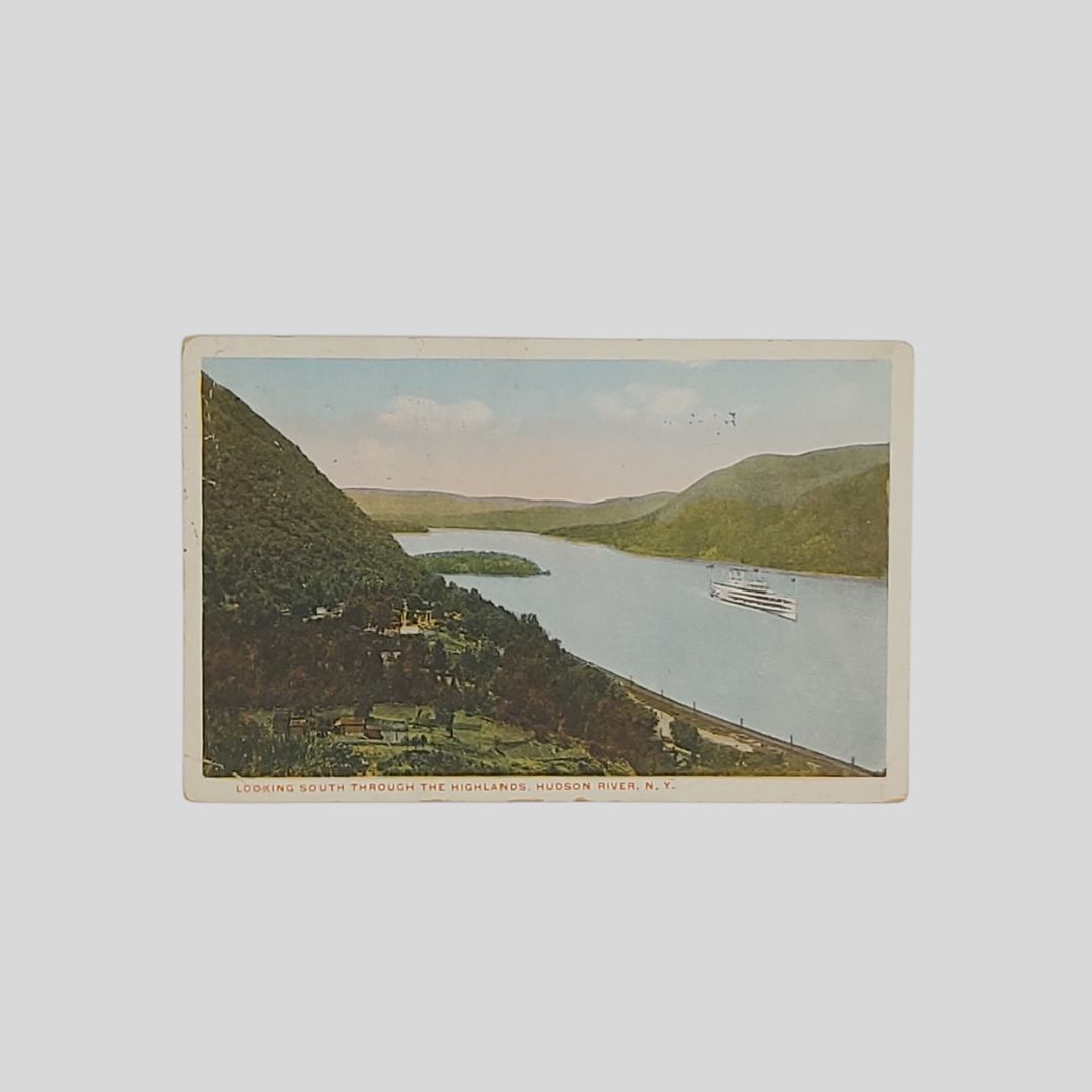 Hudson River, New York. Looking South Through the highlands.