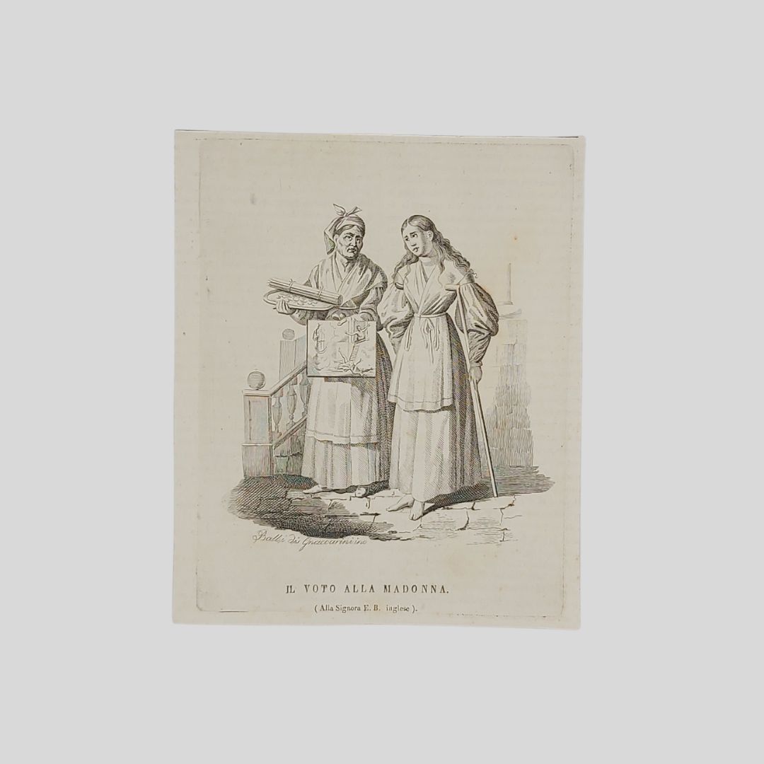 Il voto alla Madonna. (Alla Signora E. B. Inglese).