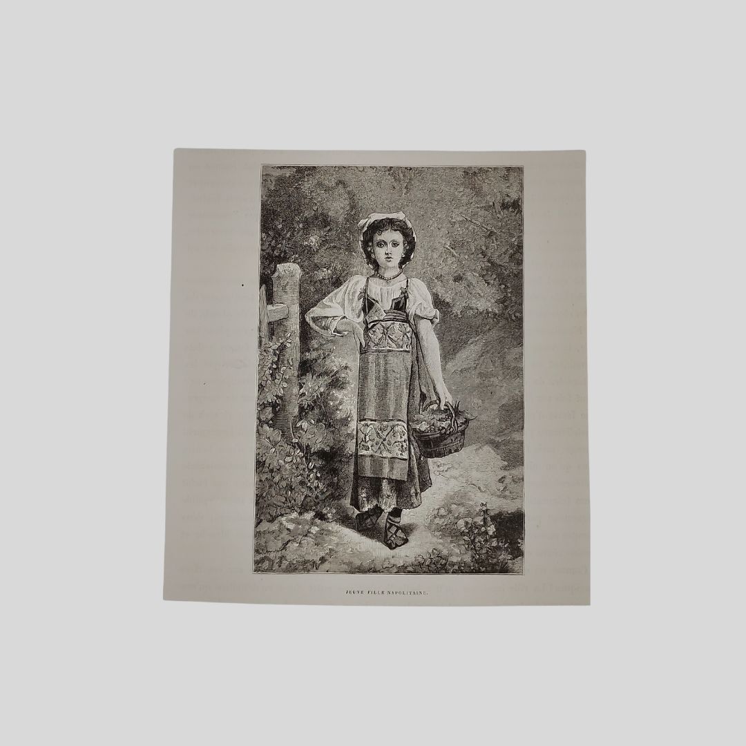 Jeune fille napolitaine.