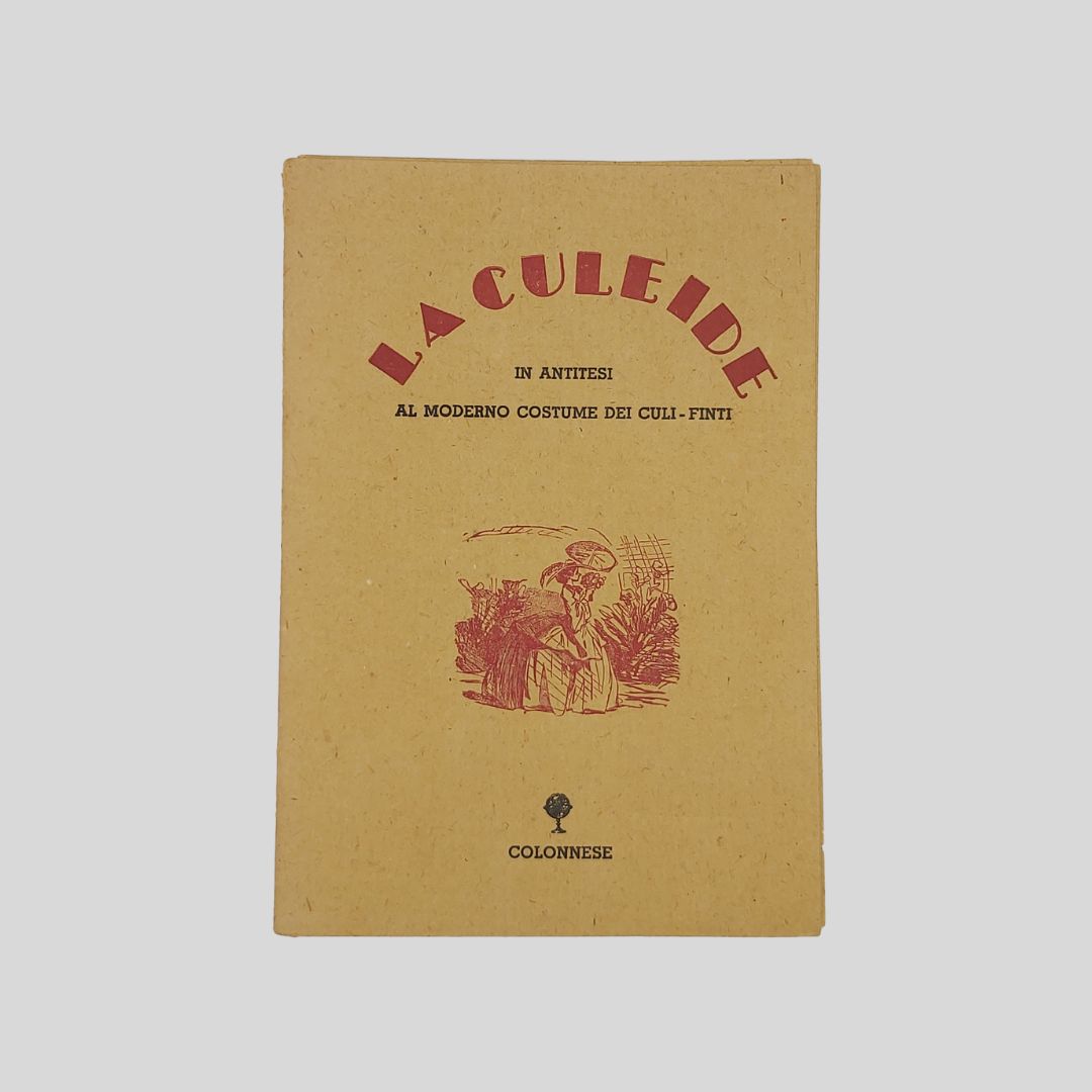 La Culeide. In antitesi al moderno costume dei culi – …