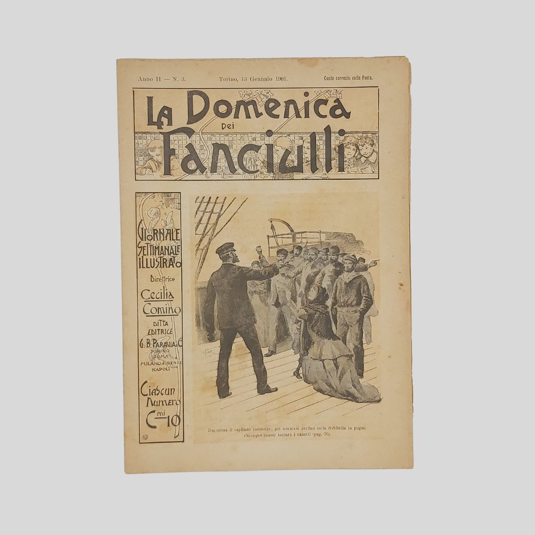 La domenica dei fanciulli. Giornale settimanale illustrato.