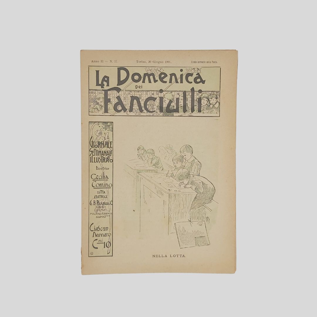 La domenica dei fanciulli. Giornale settimanale illustrato.