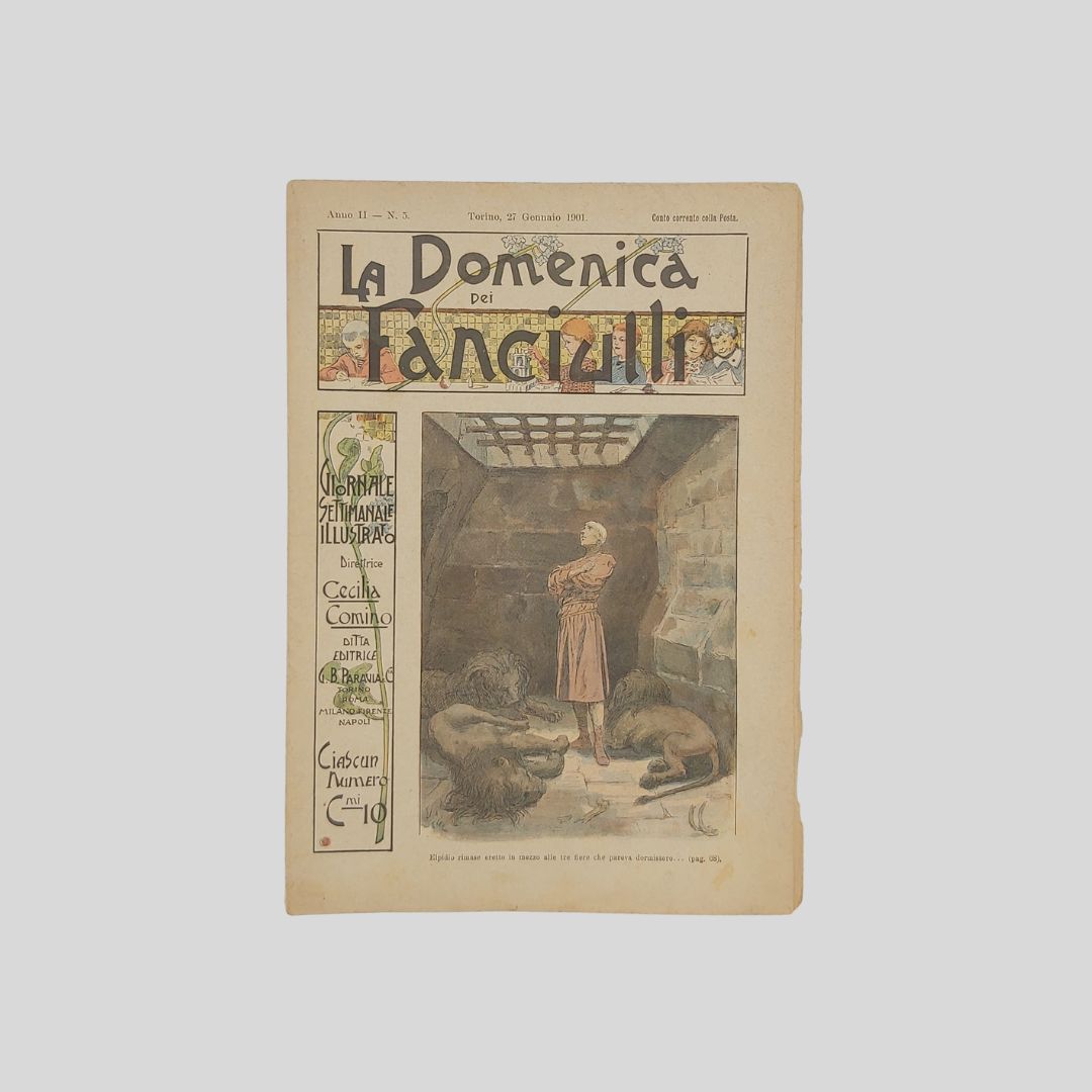 La domenica dei fanciulli. Giornale settimanale illustrato.