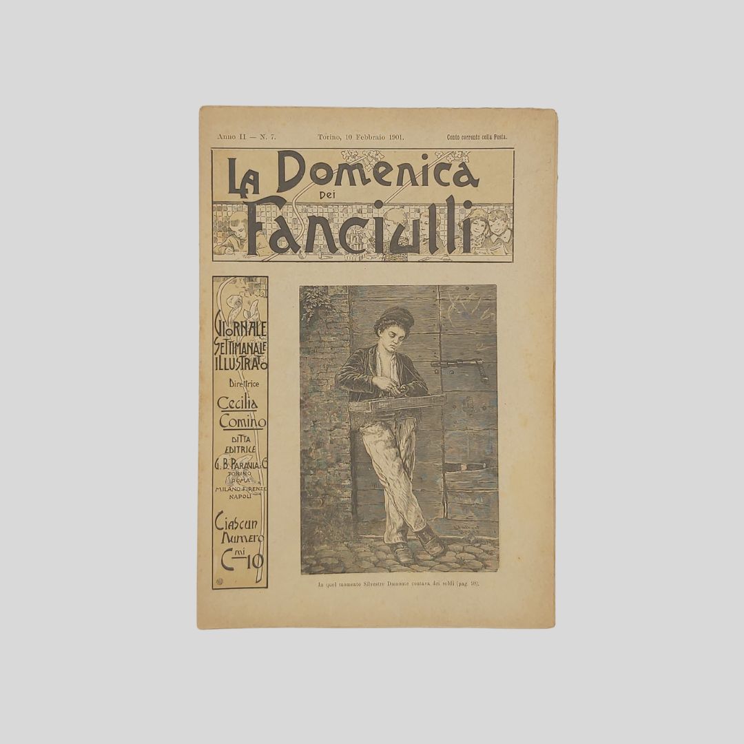 La domenica dei fanciulli. Giornale settimanale illustrato.