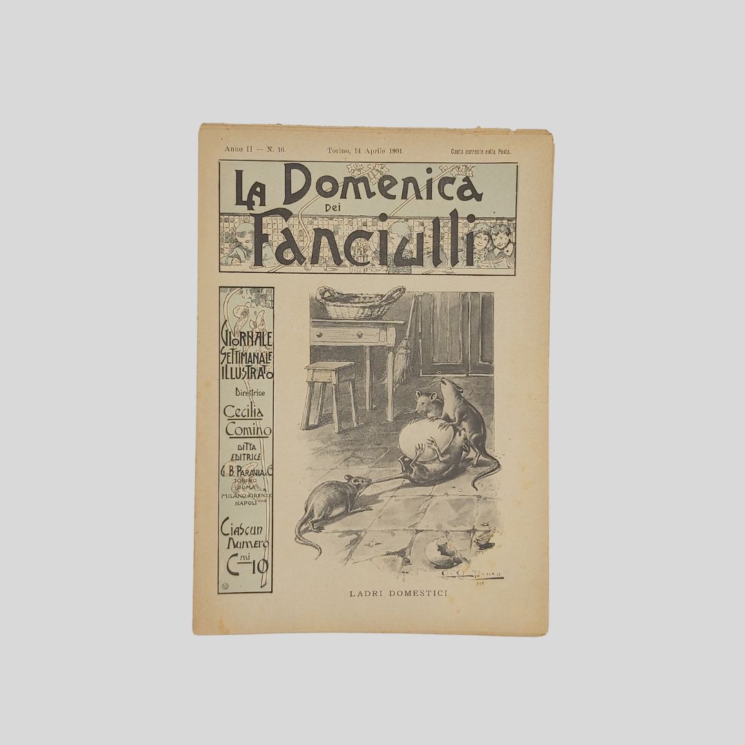 La domenica dei fanciulli. Giornale settimanale illustrato.