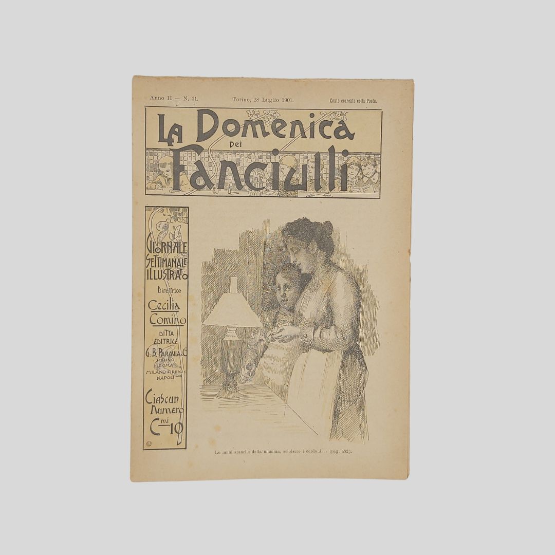 La domenica dei fanciulli. Giornale settimanale illustrato.