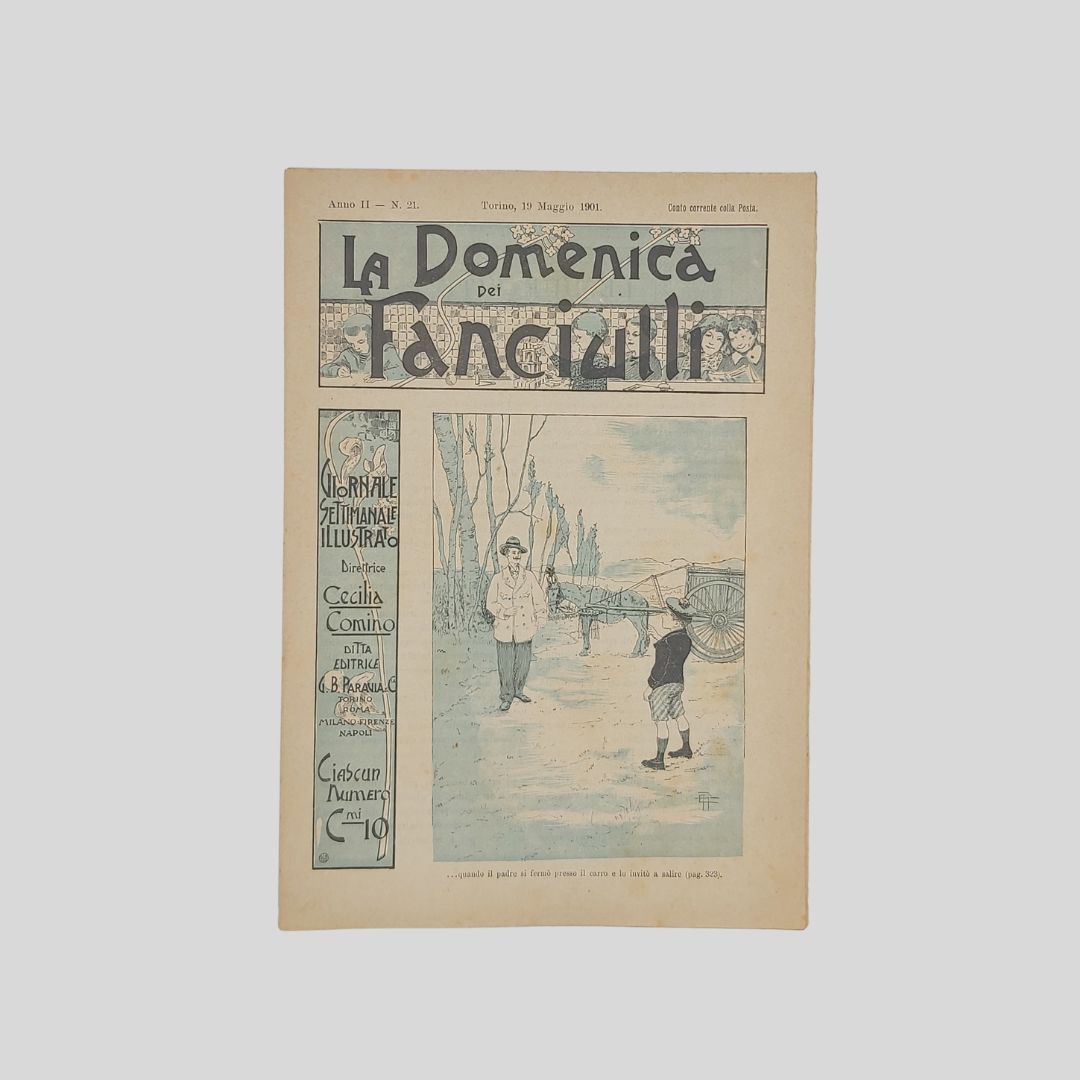 La domenica dei fanciulli. Giornale settimanale illustrato.