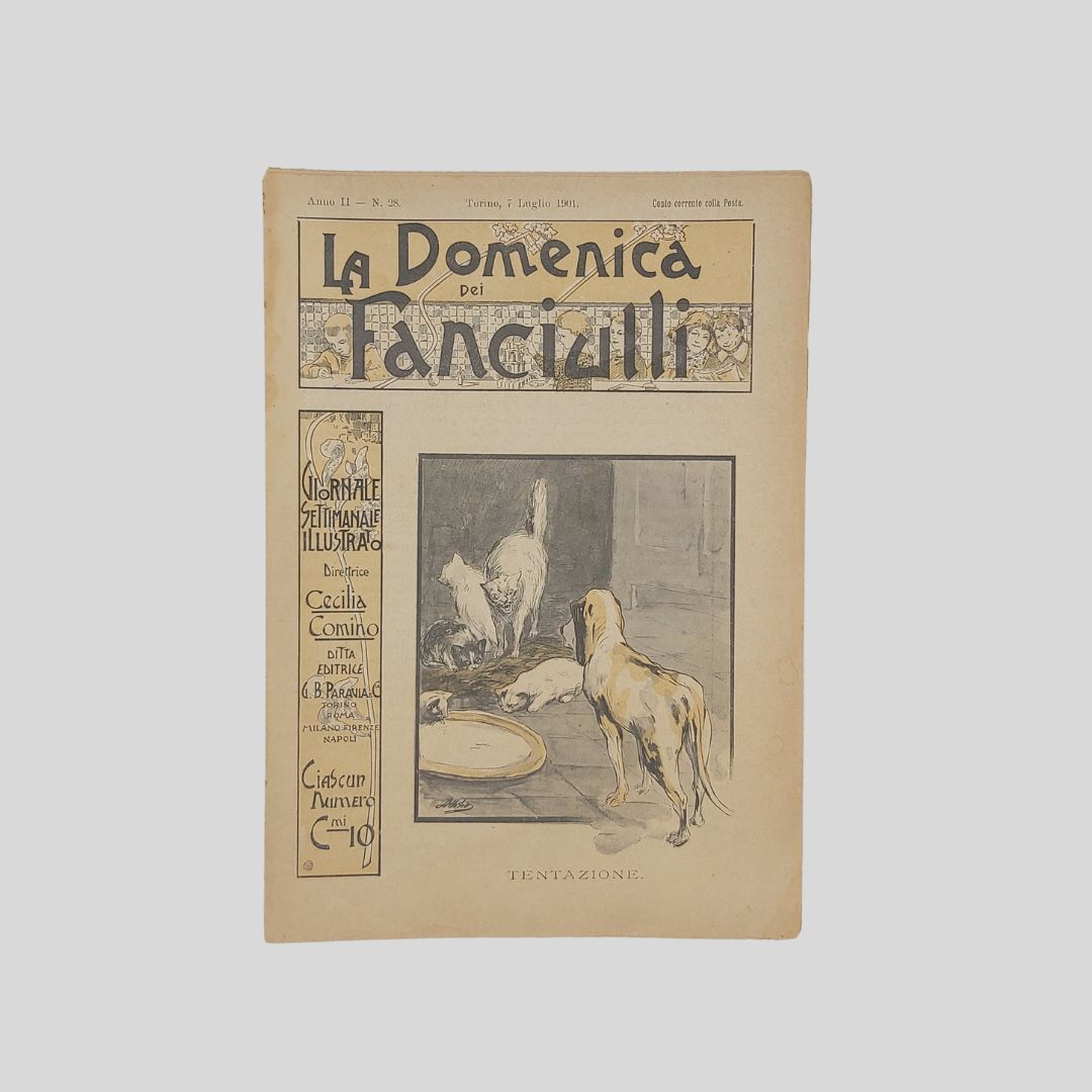 La domenica dei fanciulli. Giornale settimanale illustrato.