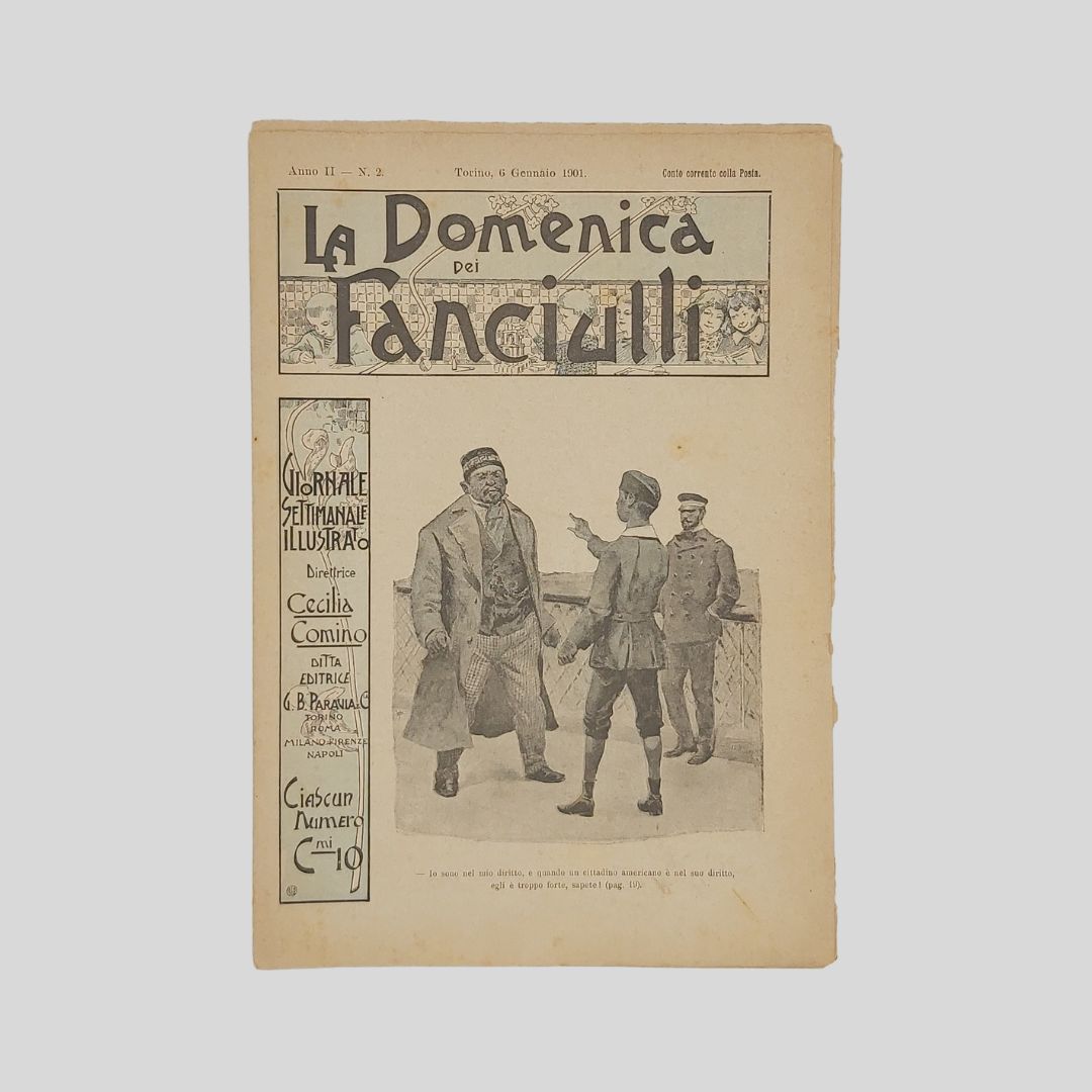 La domenica dei fanciulli. Giornale settimanale illustrato.