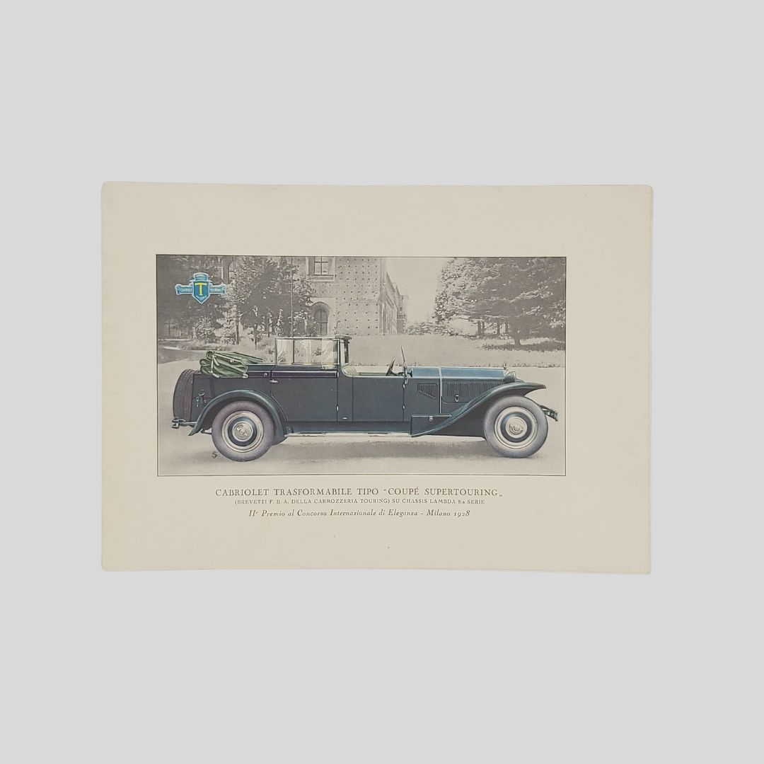 Lancia Lamba Cabriolet Trasformabile Coupé.