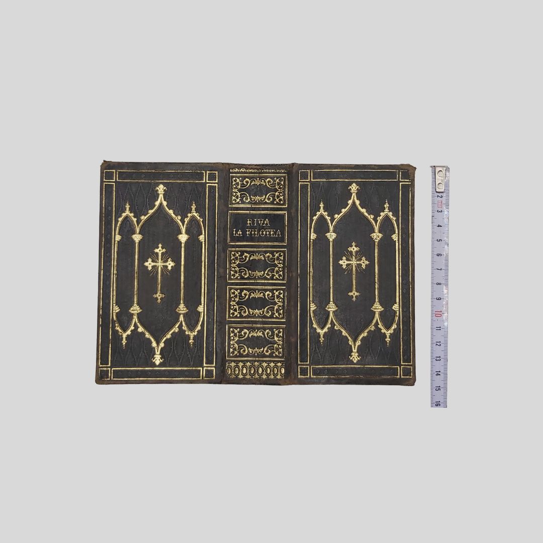 Legatura italiana à la cathédrale. 1850 ca.
