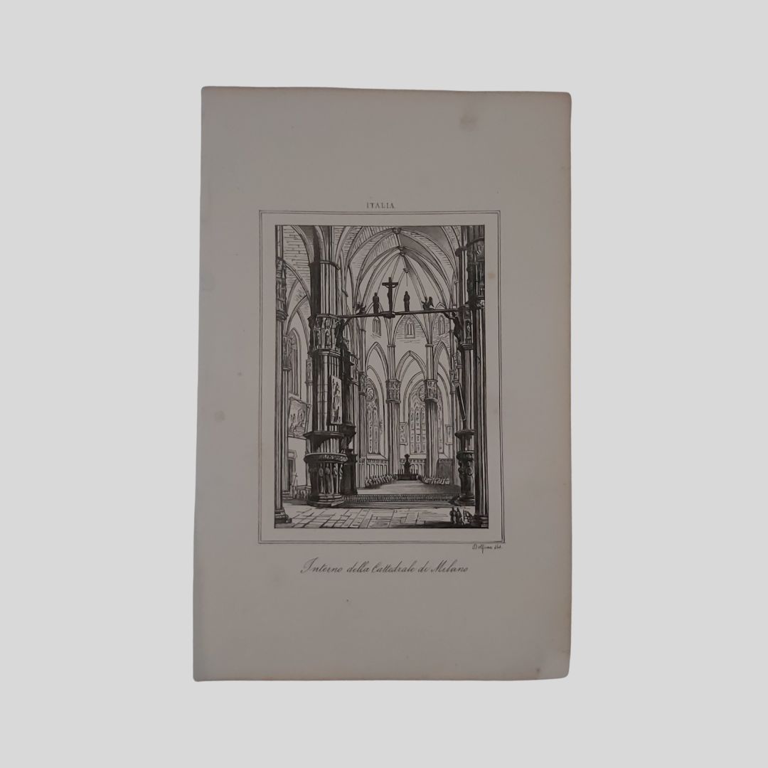 Milano. Interno della Cattedrale.