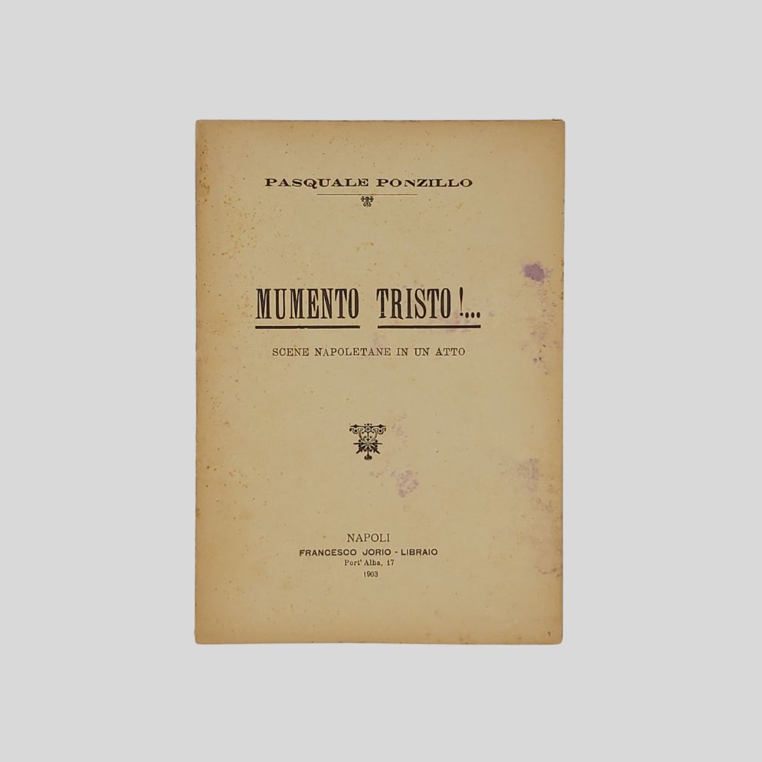 Mumento tristo!…