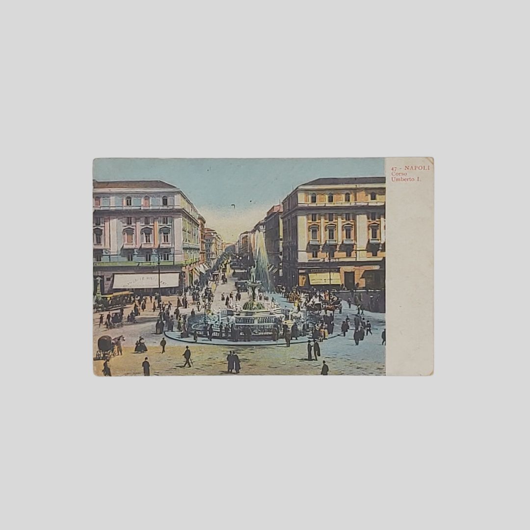 Napoli. Corso Umberto I.