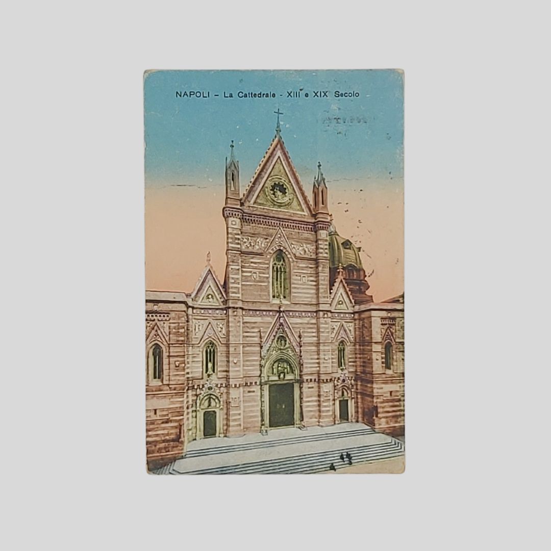 Napoli. La Cattedrale XIII e XIX Secolo.