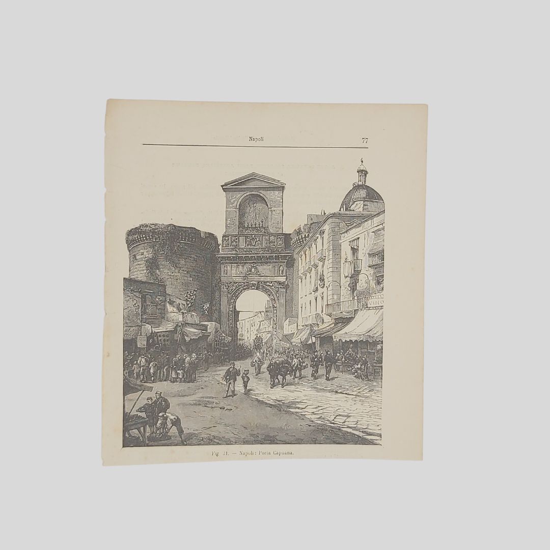 Napoli. Porta Capuana.