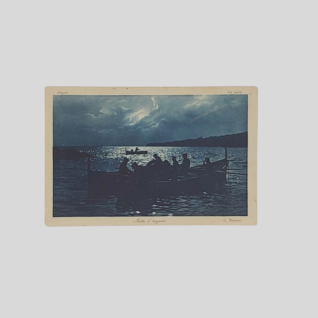 Napoli. Sul mare. Notte d’argento.