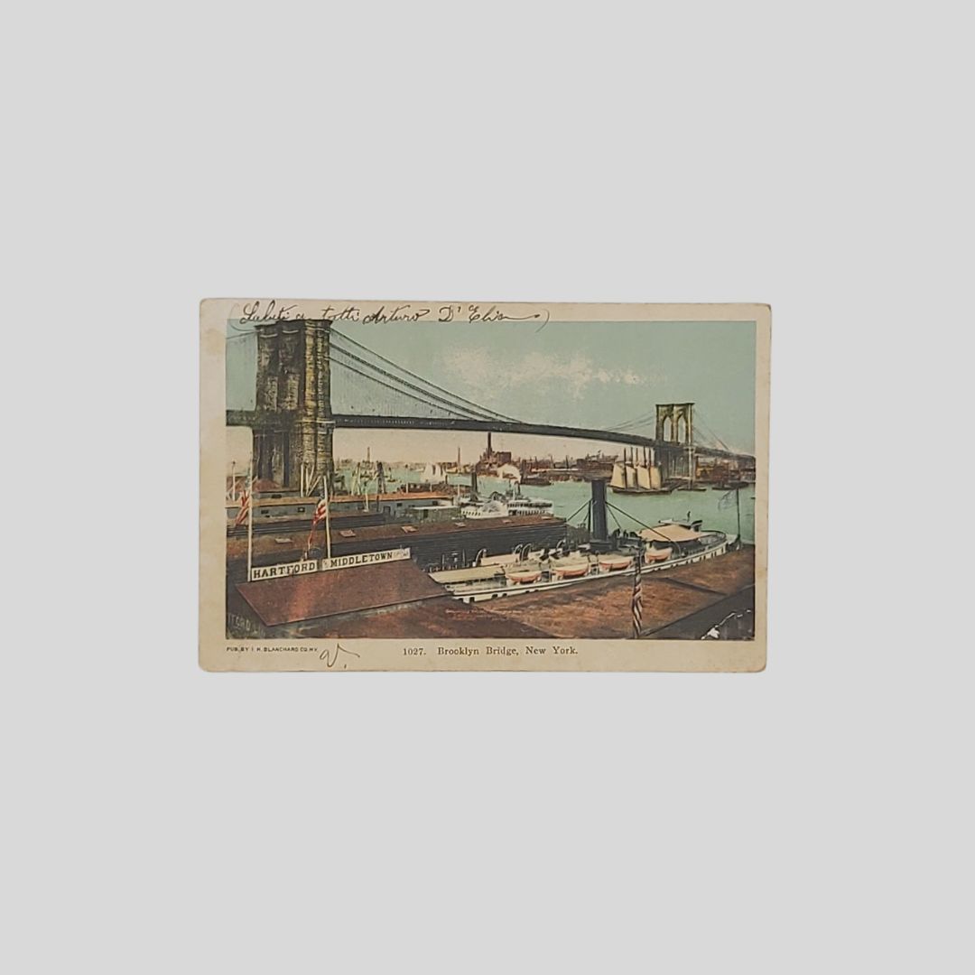 New York. Brooklyn Bridge