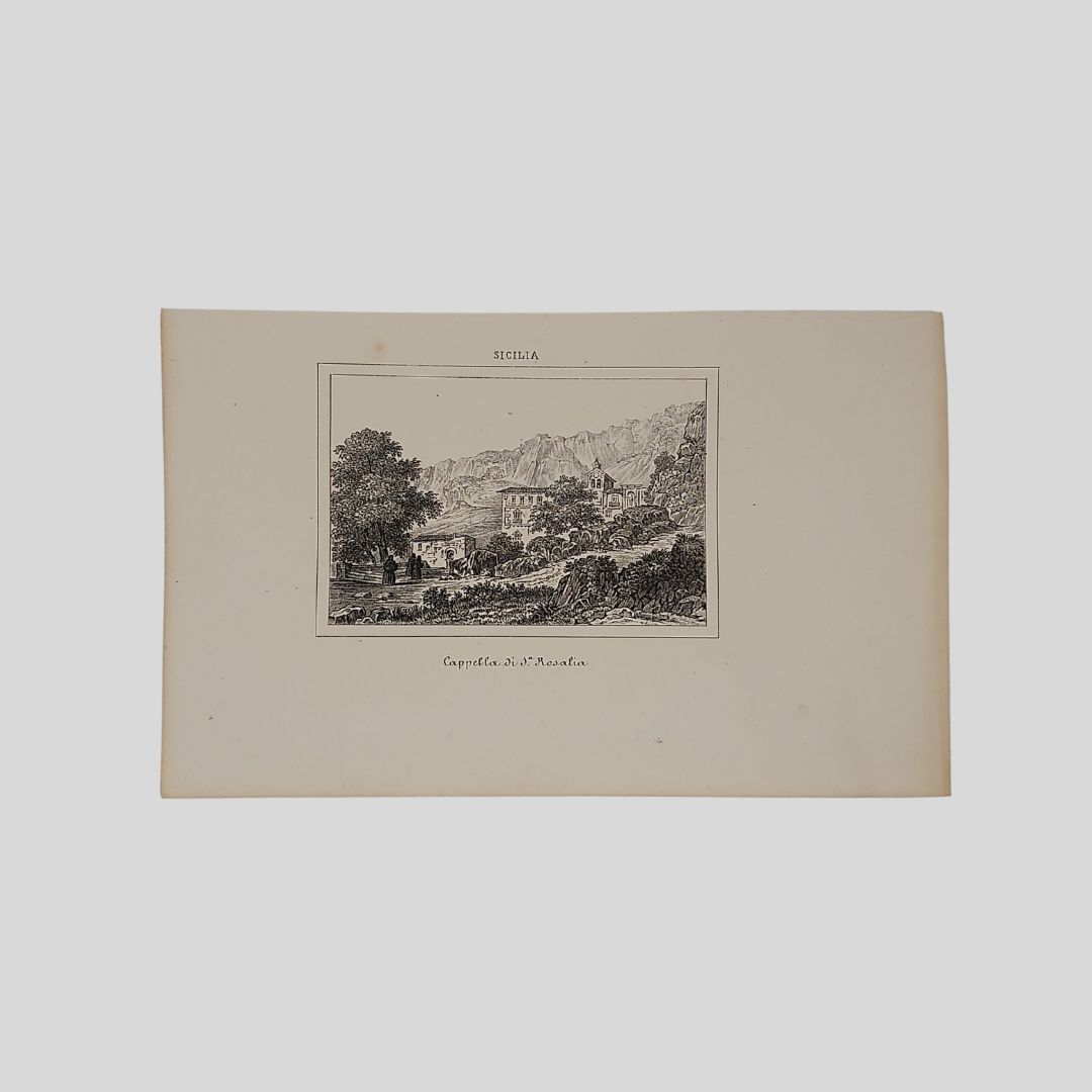 Palermo. Cappella di Santa Rosalia.