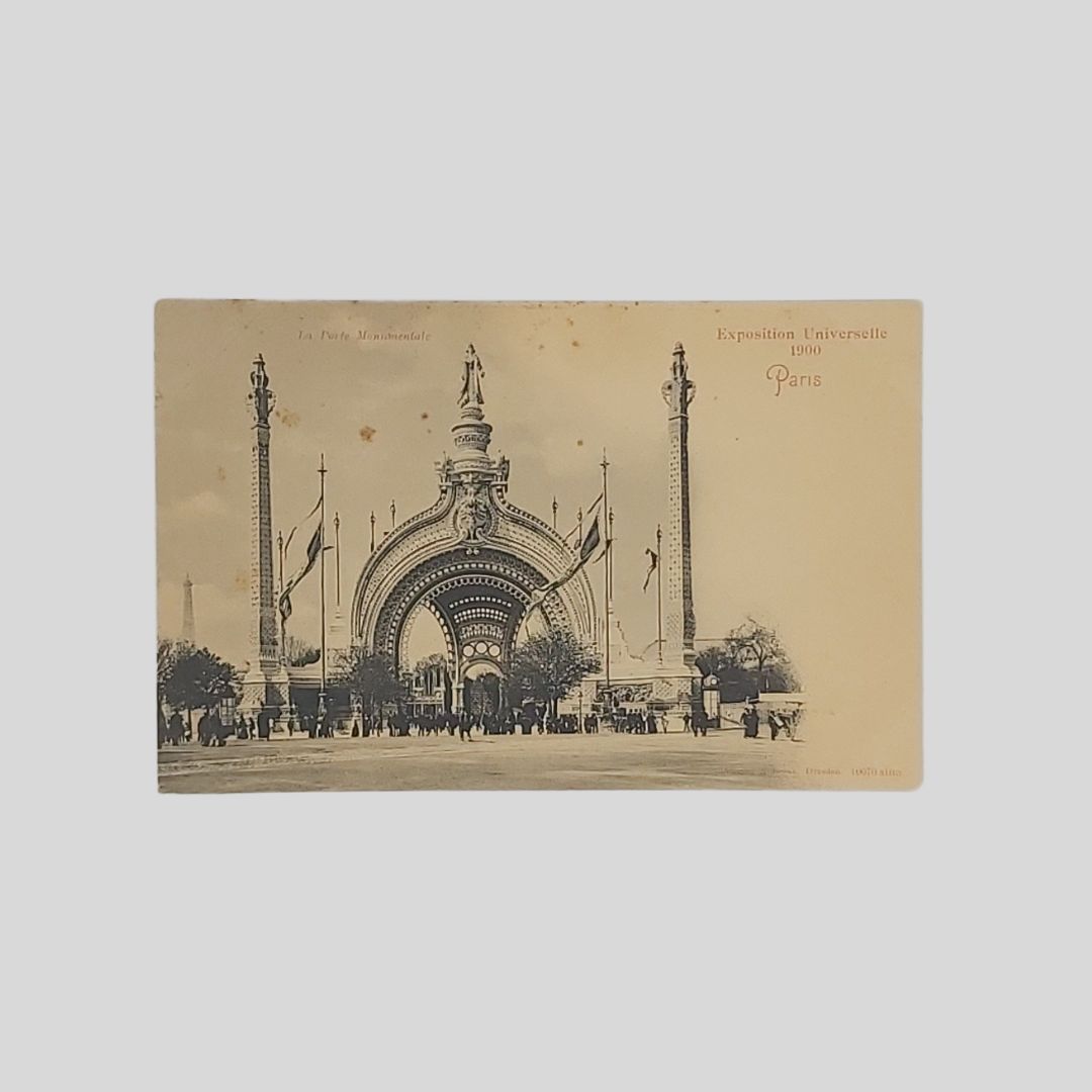 Paris. Exposition Universelle 1900. La Porte Monumentale.
