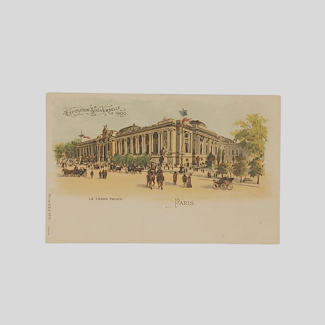 Paris. Exposition Universelle 1900. Le Grand Palais.