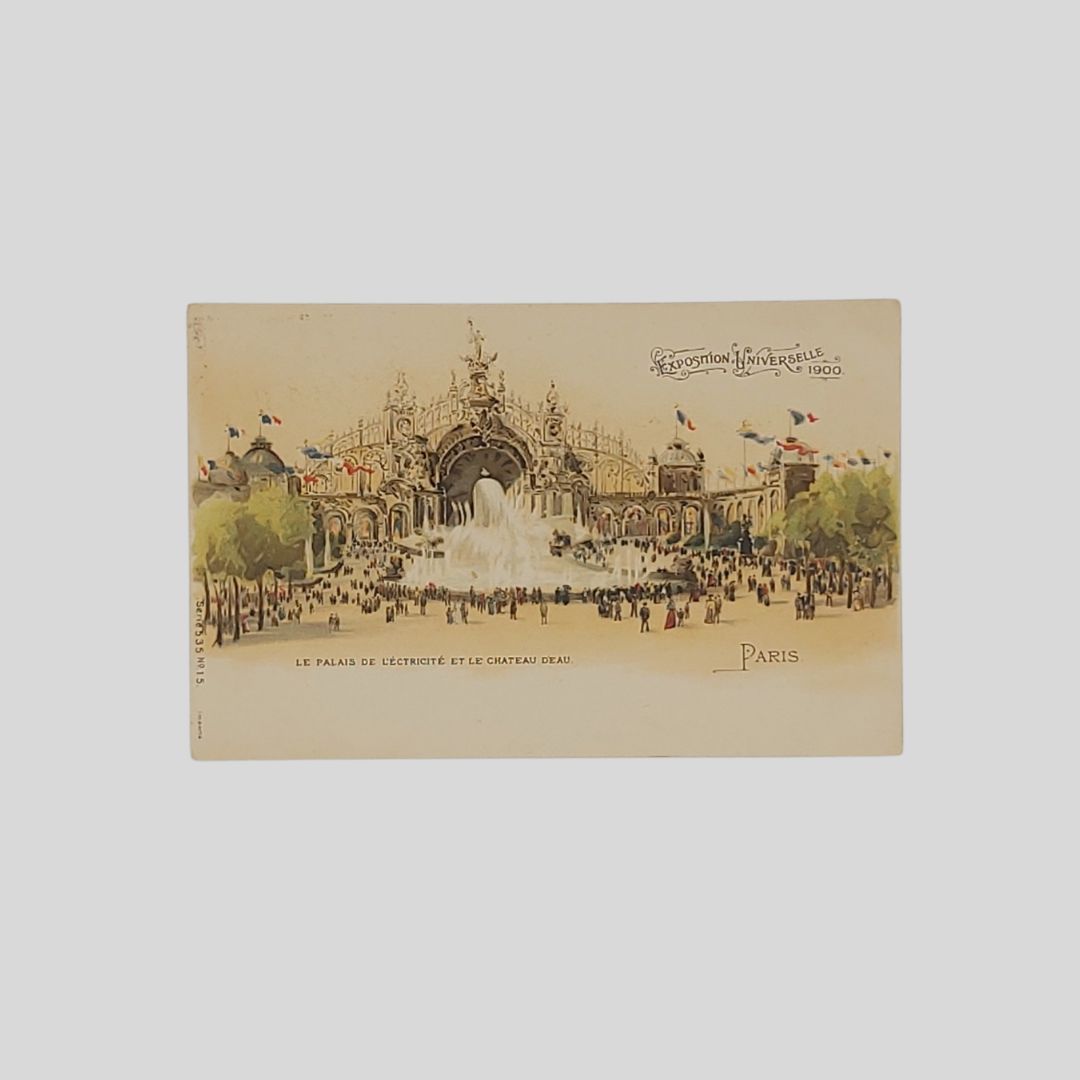 Paris. Exposition Universelle 1900. Le Palais de l’éctricité et le …