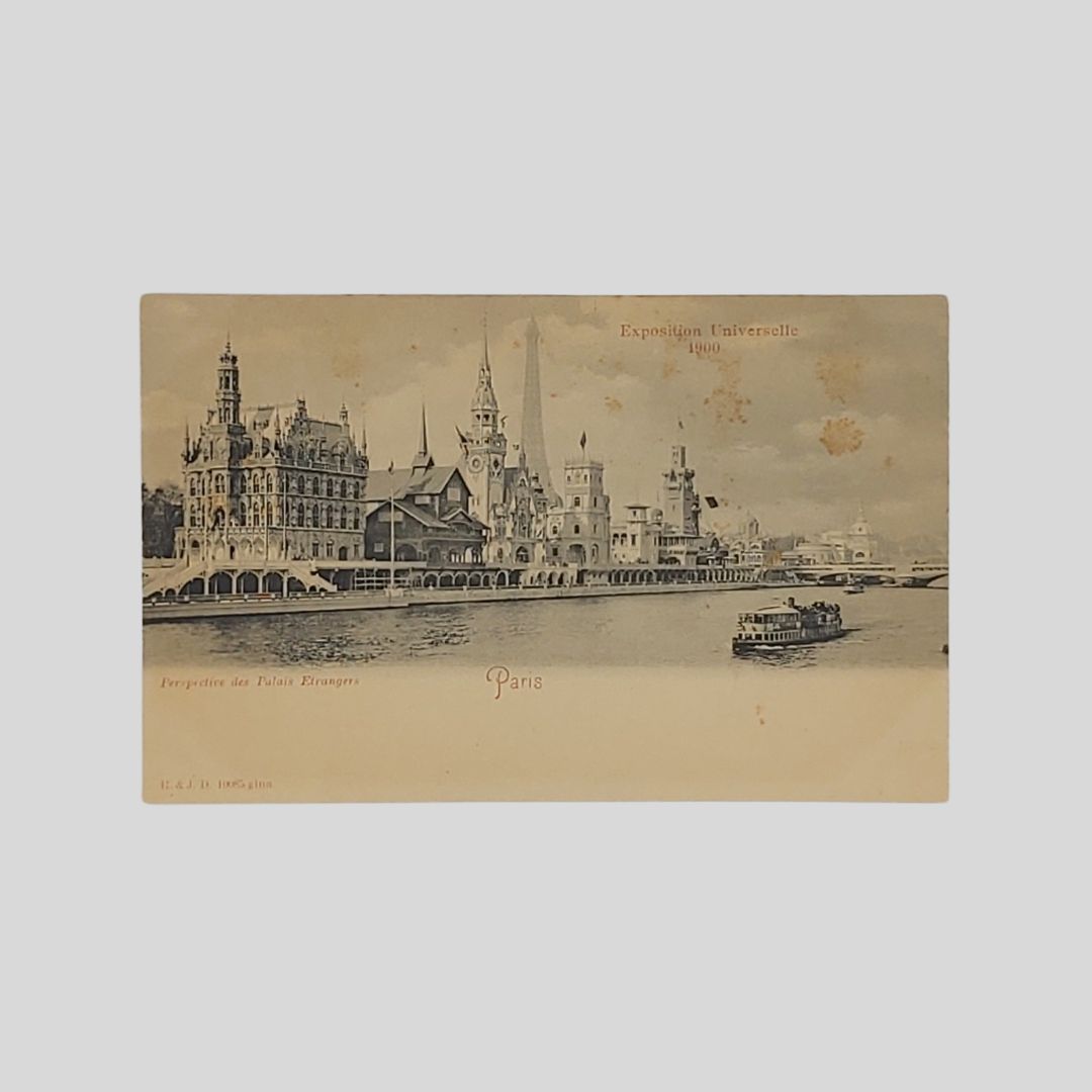 Paris. Exposition Universelle 1900. Perspective des Palais Etrangers.