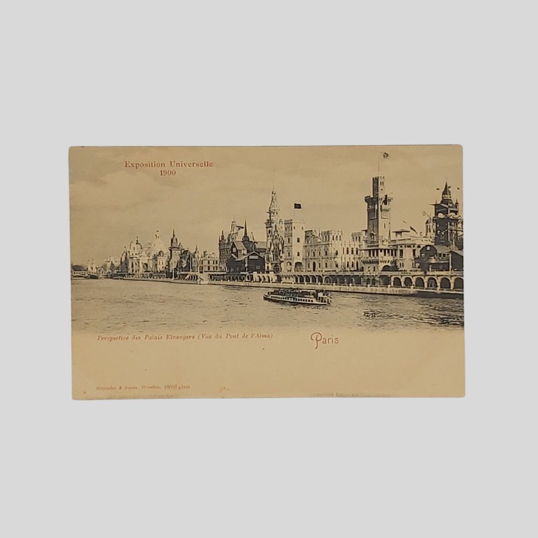 Paris. Exposition Universelle 1900. Perspective des Palais Etrangers (Vue du …