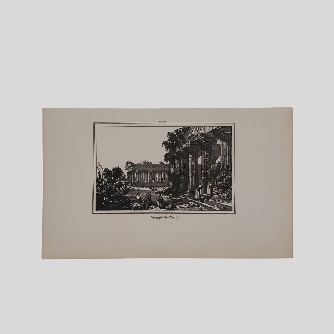 Pesto Paestum. Tempi.