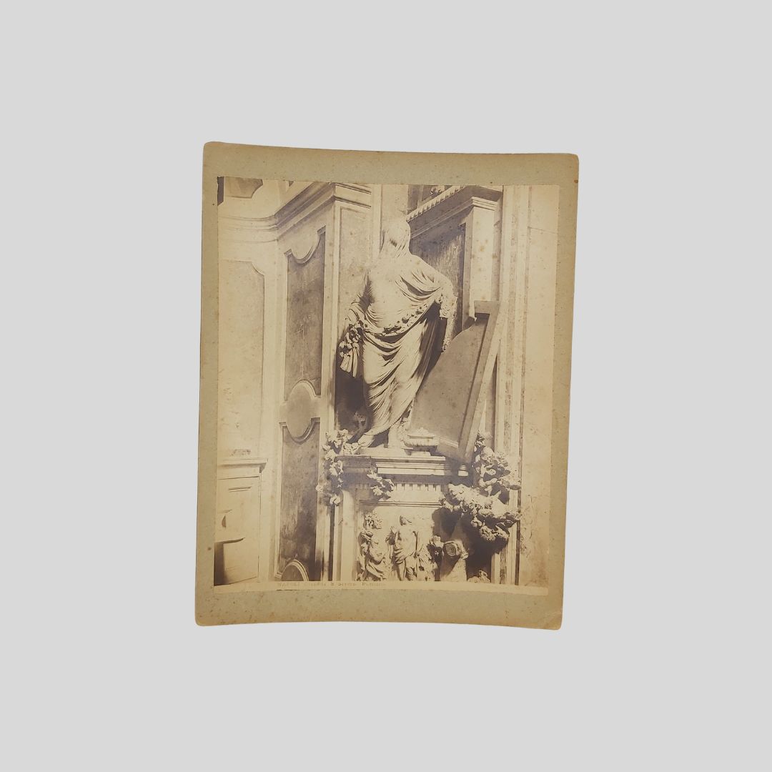 Giorgio Sommer. Pudicizia. Cappella Sansevero. Napoli.
