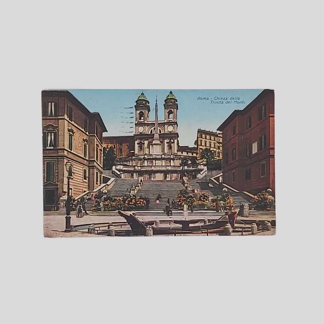Roma. Chiesa della Trinità dei Monti.