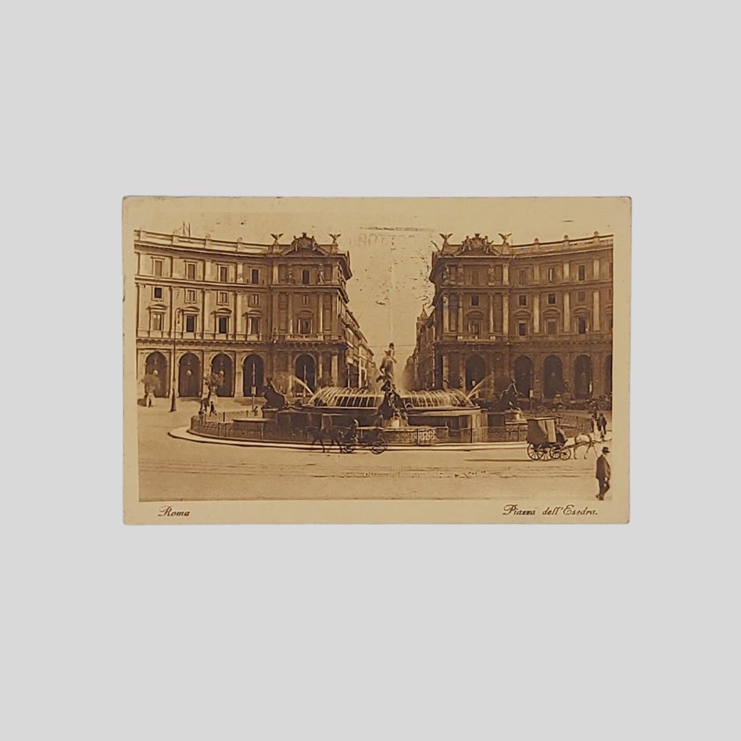 Roma. Piazza dell’Esedra.