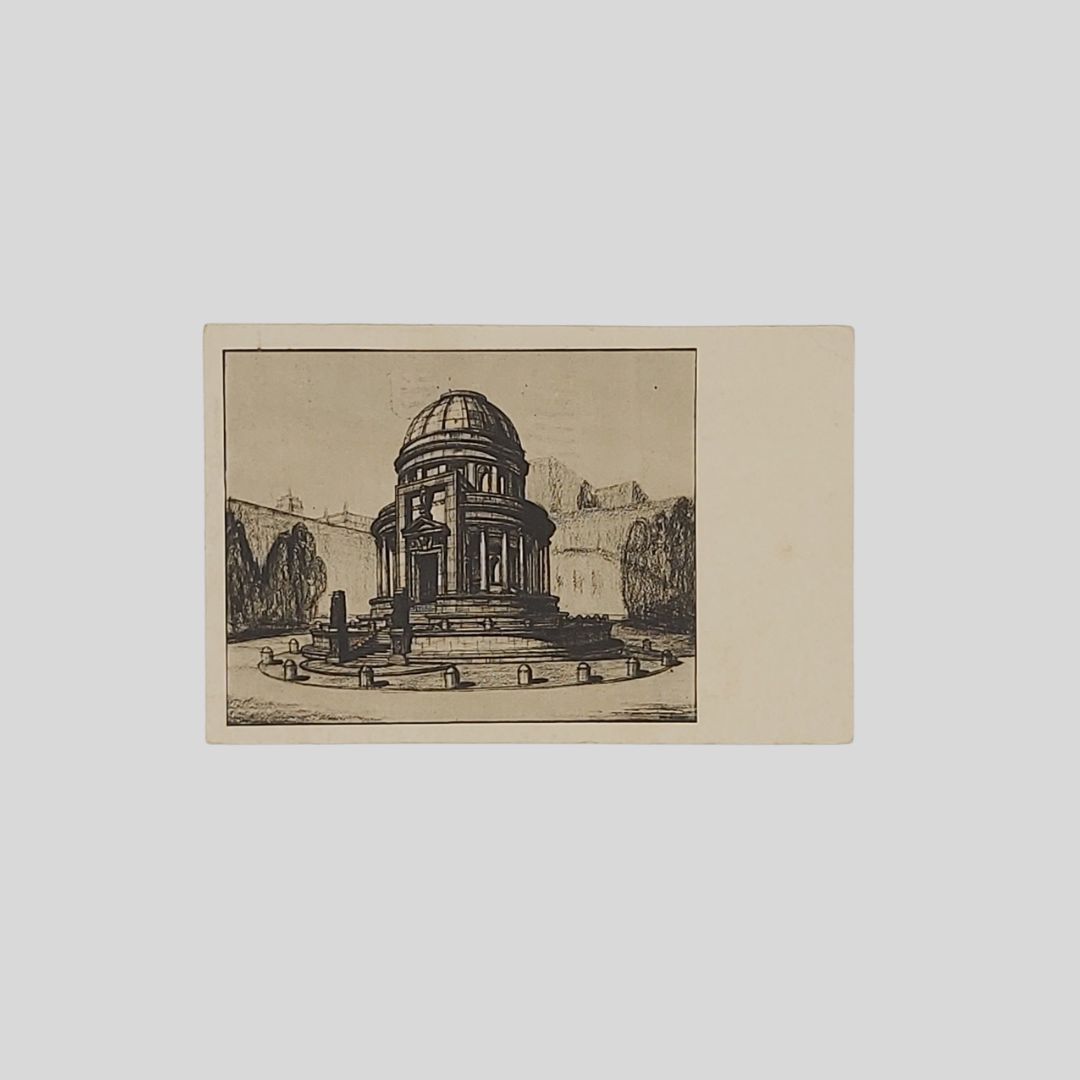 Roma. Tempietto agli Artefici della Vittoria (Arch. E. Del Debbio).