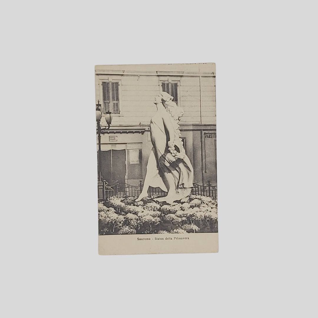 Sanremo. Statua della Primavera.