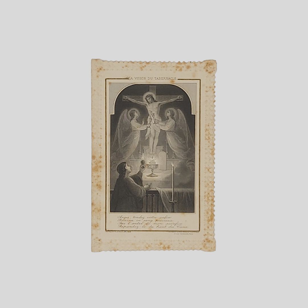 Santini. La Vision du Tabernacle.