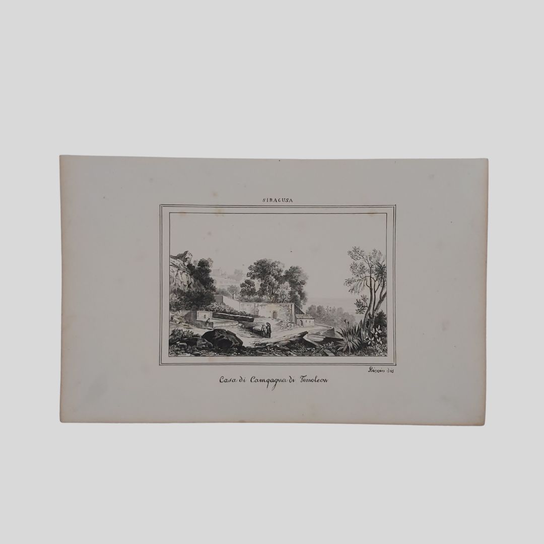 Siracusa. Casa di campagna di Timoleon.