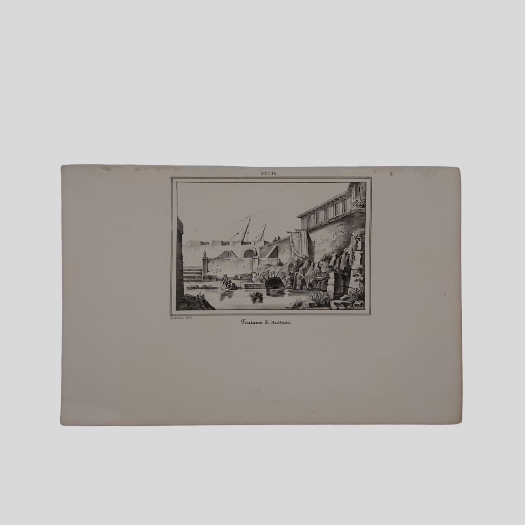 Siracusa. Fontana di Aretusa.